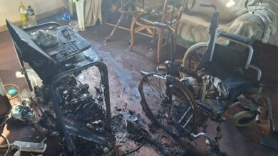 Photo of Córdoba: entre las llamas, salvan a un hombre de 78 años en silla de ruedas