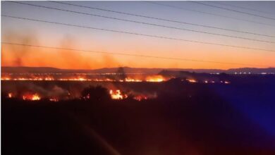 Photo of Incendio en Córdoba: dos frentes en actividad en la zona de Manantiales