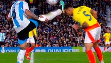 Photo of Roja directa y escándalo: la tremenda patada de Enzo Fernández ante Colombia por las eliminatorias