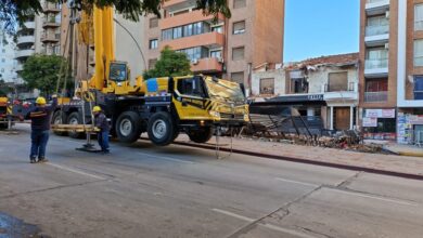 Photo of Demolición controlada en el edificio de bulevar San Juan