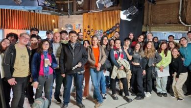 Photo of Alumnos de Locución del CUP recorren SRT Media y participaron en Ahora Noticias