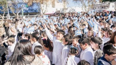 Photo of «Sí, juro»: más de 1.000 alumnos hicieron la promesa a la bandera en Río Cuarto