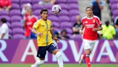 Photo of Benfica ganaba 1-0 a Auckland City, pero el partido está demorado por tormenta eléctrica