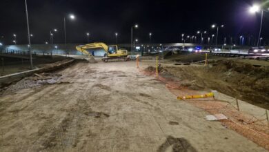 Photo of Tránsito en El Tropezón: recomendaciones para circular tras la reparación de un caño