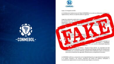 Photo of Conmebol desmintió un comunicado que se viralizó sobre la violencia en Independiente