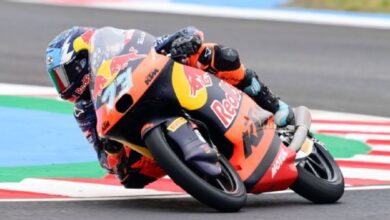 Photo of GP de Hungría: Valentín Perrone logra un gran segundo puesto en Moto3