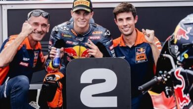 Photo of Valentín Perrone, a un suspiro de la victoria en Hungría: un segundo puesto épico en Moto3