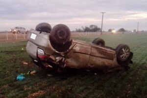 Photo of GRAVE ACCIDENTE CERCA DE SACANTA: DOS JÓVENES RESULTARON HERIDOS TRAS EL VUELCO DE UN AUTO