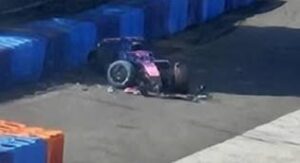 Photo of Franco Colapinto sufrió un duro accidente en Hungría y debió ser atendido por los médicos