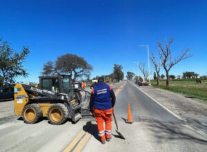 Photo of VIALIDAD NACIONAL TRABAJA EN LA RUTA 158 Y SE SOLICITA CIRCULAR CON PRECAUCIÓN