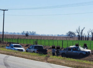 Photo of ACCIDENTE RURAL EN SACANTA: DOS PERSONAS RESULTARON CON LESIONES LEVES