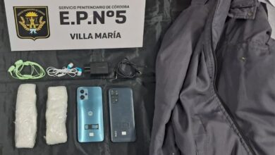 Photo of Villa María: un guardia penitenciario intentó ingresar cocaína a una cárcel