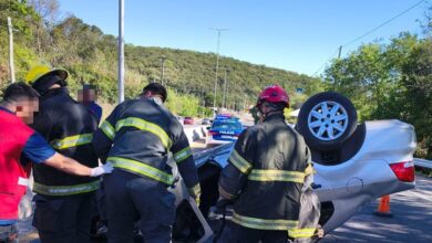 Photo of Volcó un auto en Salsipuedes: una joven resultó herida y fue hospitalizada