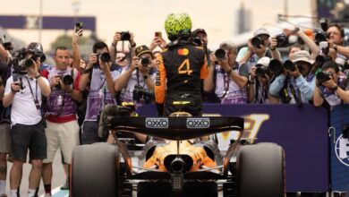 Photo of Norris logró la pole en Brasil en una clasificación sin campeones en la Q3