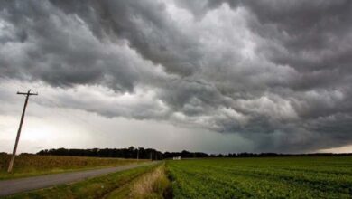 Photo of Una línea de tormentas avanza sobre el centro de la Argentina, informó el SMN