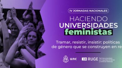 Photo of La UNC será sede de las IV Jornadas Nacionales “Haciendo Universidades Feministas”