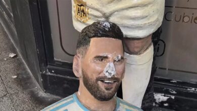 Photo of Rompieron una estatua de Lionel Messi en Mar del Plata