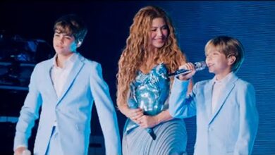 Photo of Shakira cantó por primera vez junto a sus hijos