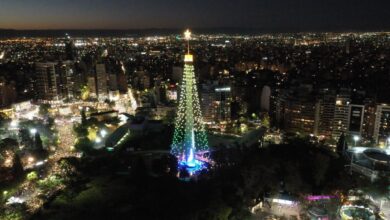 Photo of Córdoba encendió su árbol de Navidad, uno de los más grandes de Sudamérica