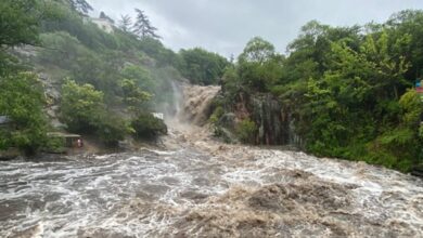 Photo of Efecto tormenta en Córdoba: crecida del río en Tanti y granizo en Villa de Soto