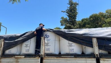 Photo of Gendarmería incautó 27 toneladas de carbonato de sodio que eran trasladadas sin documentación legal
