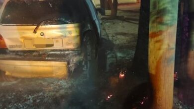 Photo of Incendio en Córdoba: un poste de luz se prendió fuego y afectó a un auto en Providencia