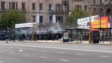 Photo of Incidentes en las afueras del Congreso mientras se debate la Reforma Laboral