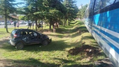 Photo of Choque entre un auto y el Tren de las Sierras en el interior de Córdoba