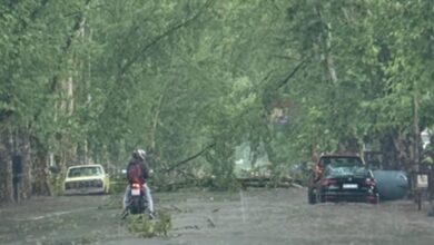 Photo of Efecto tormenta en el interior de Córdoba: calles inundadas y crecidas en los ríos