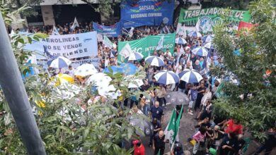 Photo of Protestas en Córdoba: gremios de la CGT y trabajadores, en contra de la reforma laboral