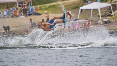 Photo of Villa Dolores en la cima del deporte extremo: el Mundial Sub-17 de esquí náutico llega al lago Ahumada