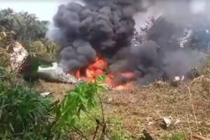 Photo of Avión militar se estrelló en Colombia durante el despegue