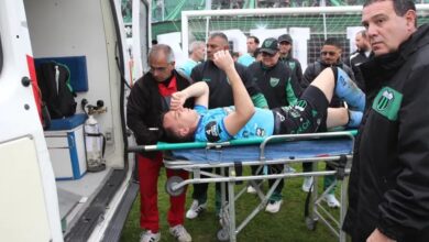 Photo of Confirmaron una conmoción cerebral en el arquero agredido durante San Martín-Nueva Chicago